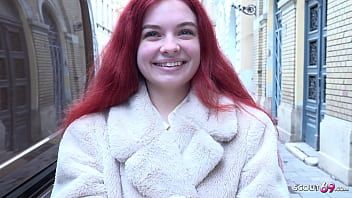 Play German Scout - Cute Small Redhead College Girl Miss Olivia 18 I Pickup Rough Casting Fuck