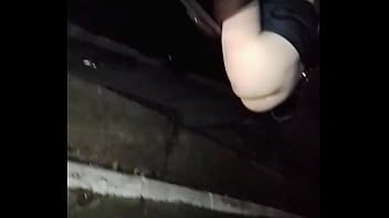 Play Wife with bare ass giving it to strangers on the street in public! "dogging"