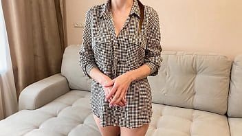 Play Stepdaughter Had to Suck Stepdaddy and Fuck Him for Smoking - Russian Amateur with Dialogue