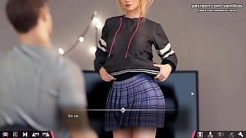 Play Double Homework &vert; Hot 18yo blonde teen girlfriend with a gorgeous body rides boyfriend's big cock &vert; My sexiest gameplay moments &vert; Part #17