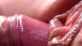 Play Extremily close-up pussyfucking. Macro Creampie