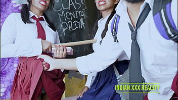 Play Indian best Class monitor Priya fuck Hrithik cum in Priya’s mouth, With Clear Hindi voice