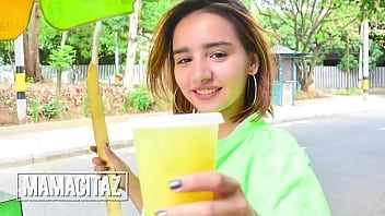 Play MAMACITAZ - (Julia Garcia, Charles Gomez) Street Vendor Colombiana Teenager Gets Her Latina Pussy Filled With Cock