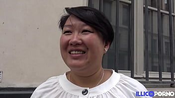 Play Asian milf Celine gets her ass fucked at the hotel where she works