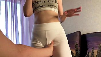 Play Cuckold! Fucks with StepBrother and Talks to Boyfriend on Phone - Russian Amateur with Conversation